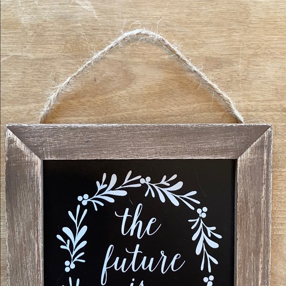 NWT |  THE FUTURE IS BRIGHT |  WALL ART - Picture 6 of 7